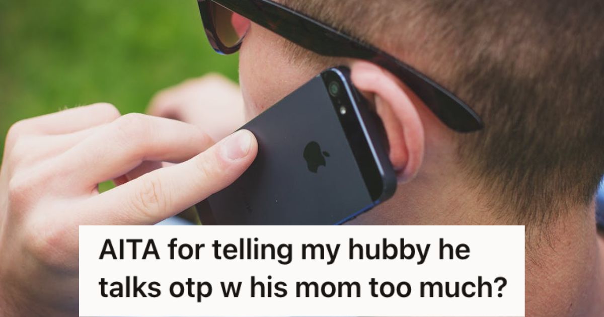 Man talking on the phone