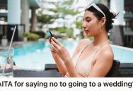 Woman Planned A Relaxing Vacation And A Visit To Her Sister, But Her Father Insisted She Host The Wedding Of A Cousin She Had Hardly Met