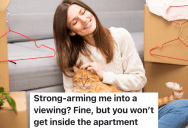 Tenant Informs Landlord They’re Moving Out, But It’s Impossible For Anyone To Look At The Apartment Unless The Tenant Is Home