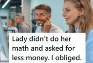 Tech Support Offered Customer A Flat Rate Refund Of $15, But She Demanded The Amount Of Money She Was Entitled To For The Actual Time Her System Was Down