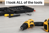 Boss Tells Employee To Collect All Of The Tools That Aren’t Being Used On The Construction Site, But She Does Her Job Too Well