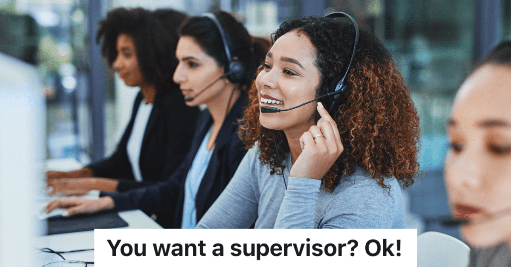 women working at a call center