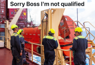 Merchant Marine Is Told He’s Unqualified To Be Promoted, So He Skips Over That Promotion To The Next Level