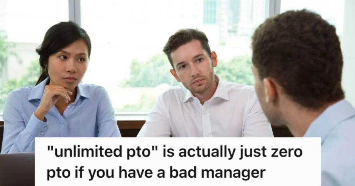 employees in a meeting in an office