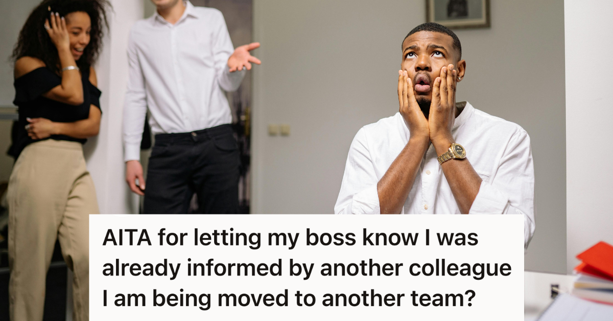 coworker looking surprised in office