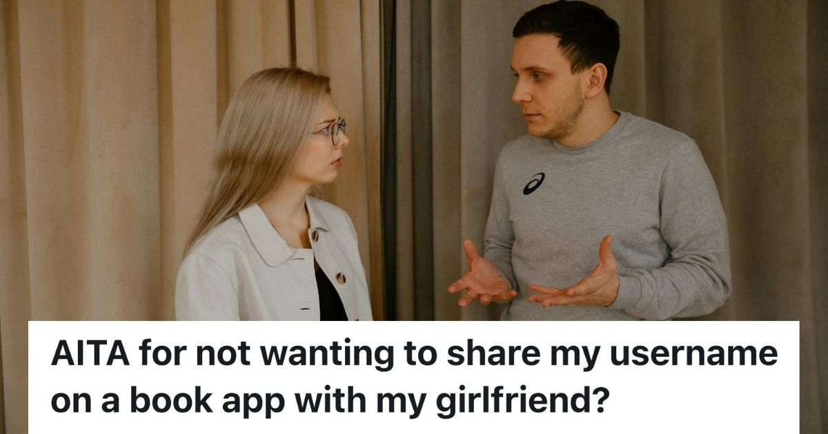 Man and woman arguing