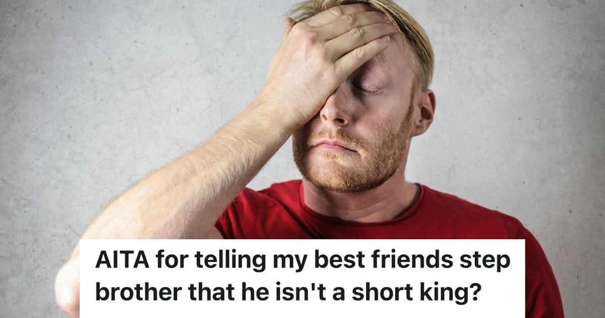 Man doing a face palm