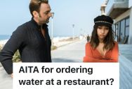 Woman On European Holiday Ordered Bottle Of Water, But Didn’t Finish It, So Husband Lectured And Berated Her For Wasting Money