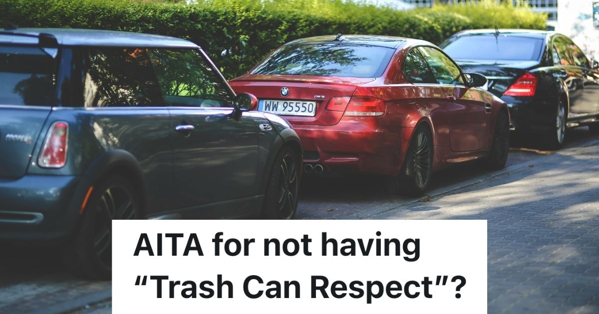 Cars parked on residential street