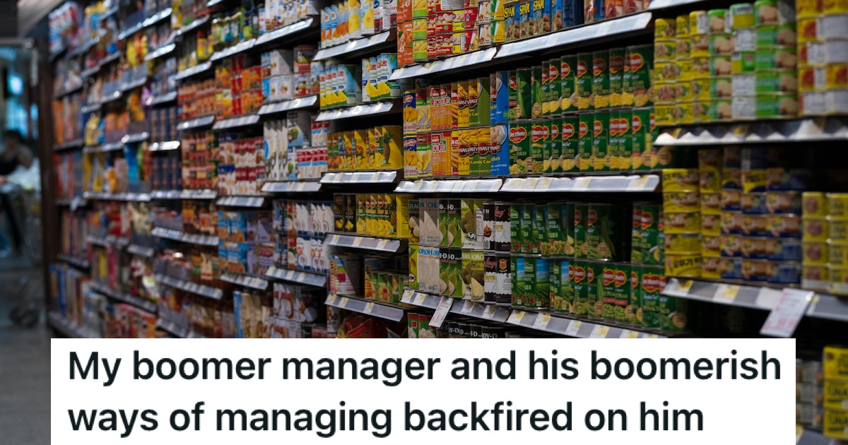 An aisle of a grocery store