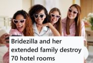 A Massive Wedding Party Was Staying At Her Hotel, And They Caused Endless Issues From The Moment They Checked In
