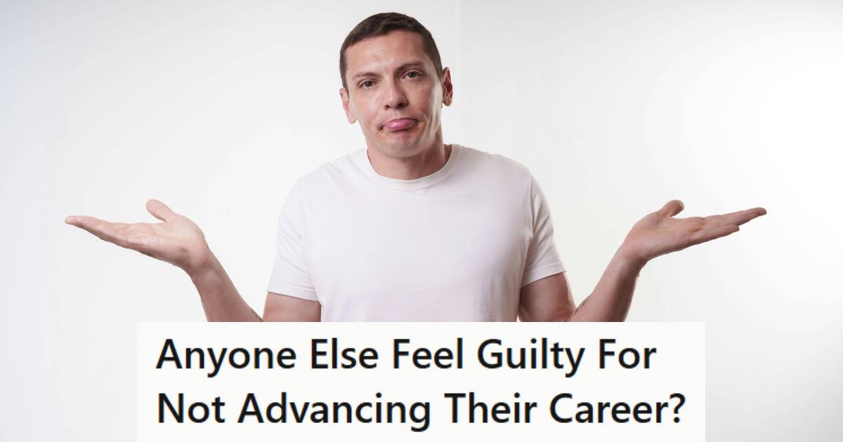 Man standing in a white shirt with his arms in the air because he's confused