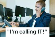 Tech Support Opened A Ceiling Tile To Replace Some Wires, But An Employee Complained That He Was “Letting The Wi-Fi Escape”