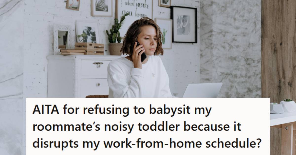 Woman on a meeting working from her home office