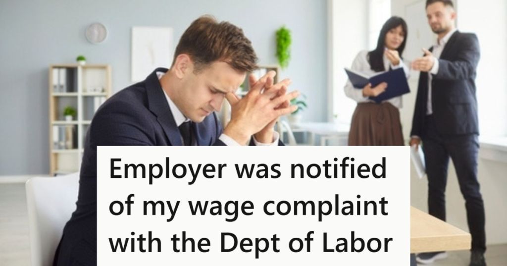 Worker getting yelled at