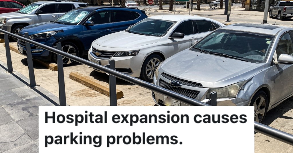 cars parked in a lot