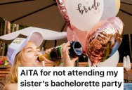 Sister Plans $2,000 Cancun Bachelorette After Destination Wedding Week Costs, So Maid Of Honor Refuses to Go