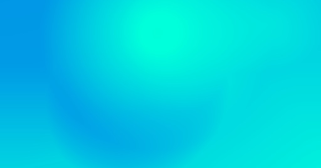 Blue green gradient