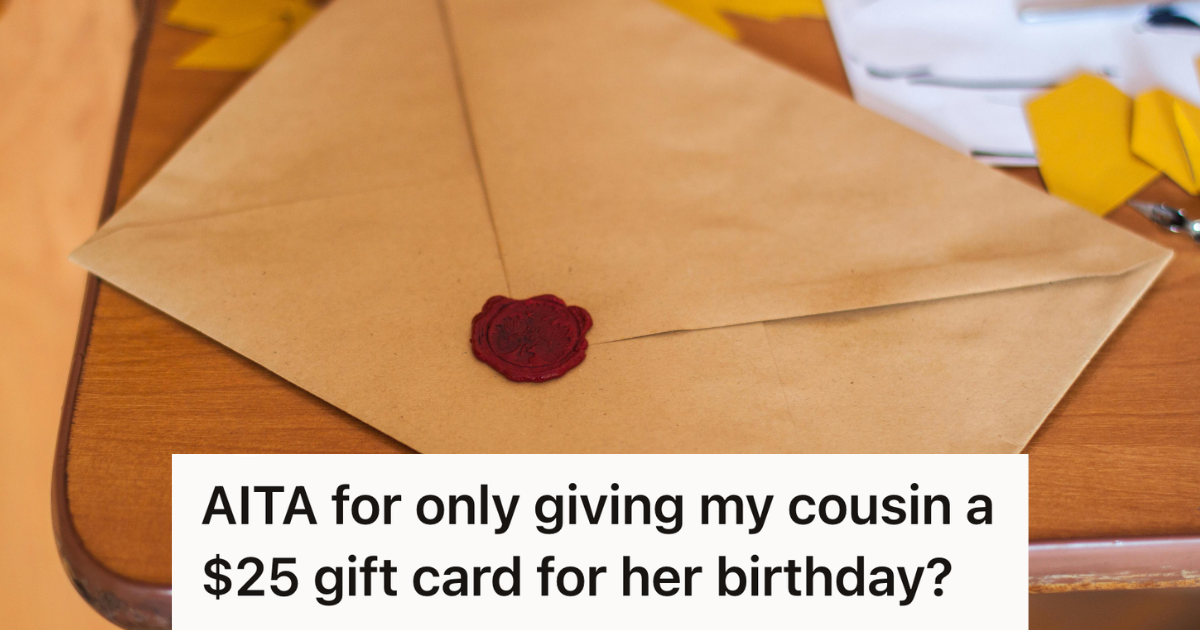 brown envelope with red seal