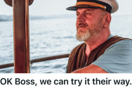 Towboat Captain Was Told By The Boss To Be More Open To New Ideas, So He Let The Deck Crew Tire Themselves Out With Inefficiency