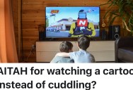 Man Pauses Post-Hookup Cuddling To Watch Daily Cartoon With His Son, And His Date Storms Out Furious