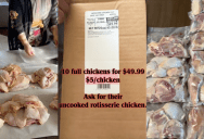A Shopper Said That Buying Uncooked Rotisserie Chickens From Costco Is A Money-Saving Hack