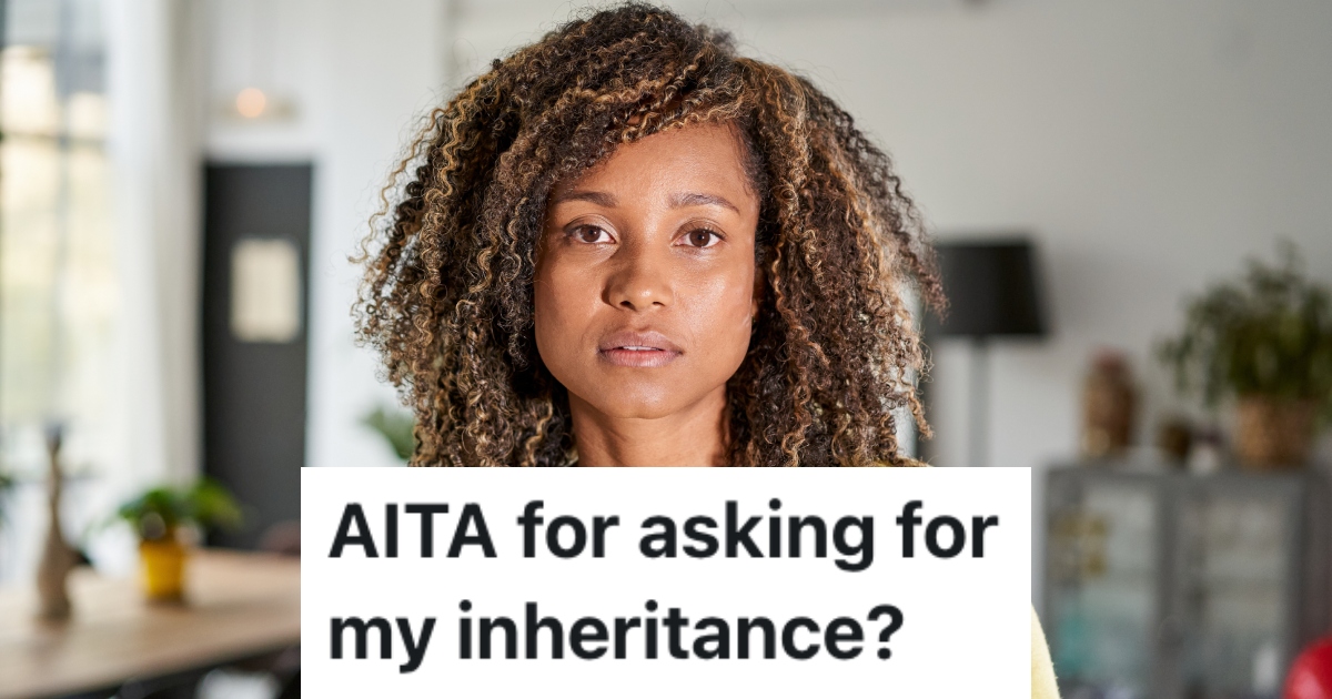 woman with a serious expression