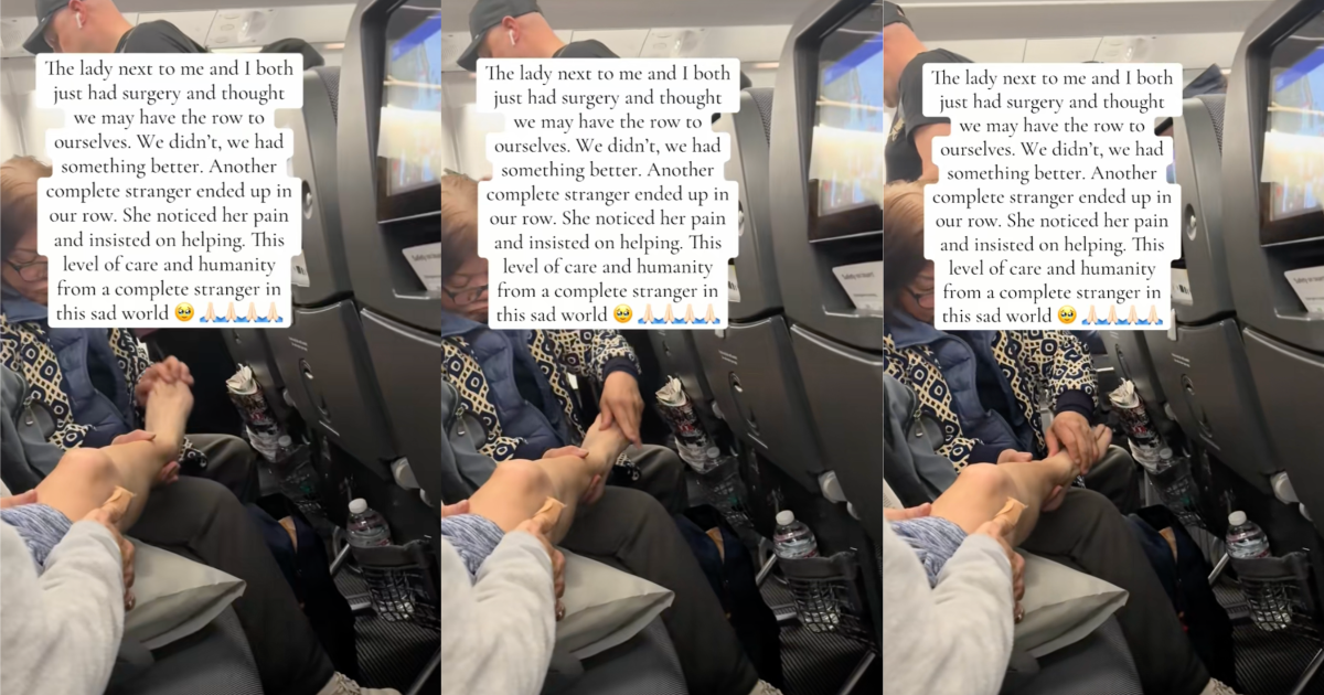 woman getting a foot massage