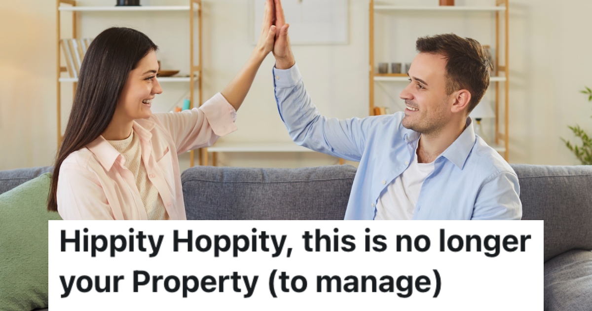 A Property Manager Treated New Apartment Tenants Badly, So They Made A Complaint And Got Him Fired couple on a couch