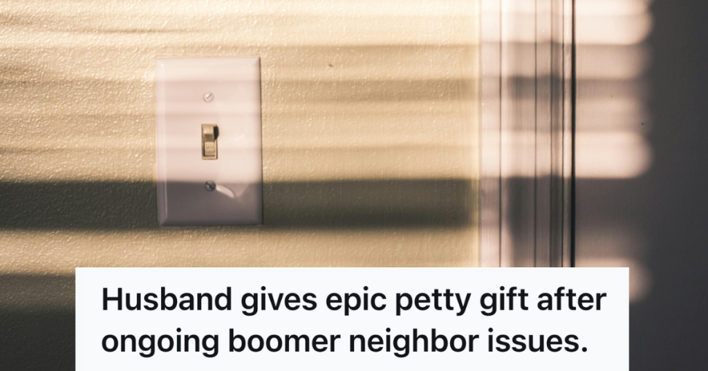 closeup of lightswitch on wall