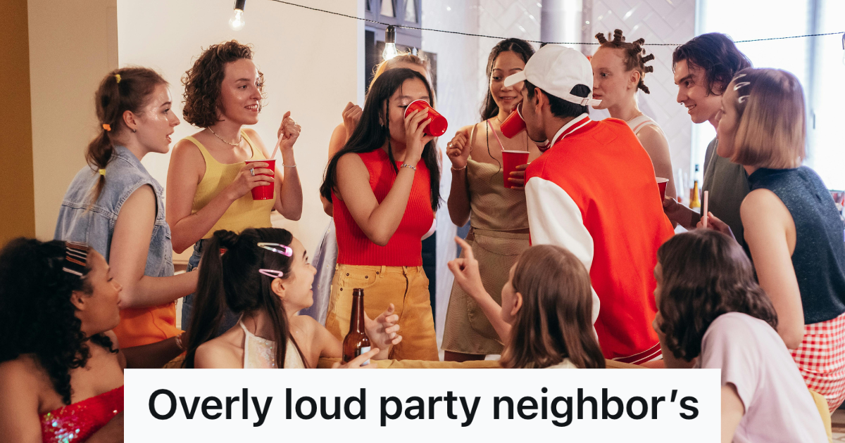 college kids partying