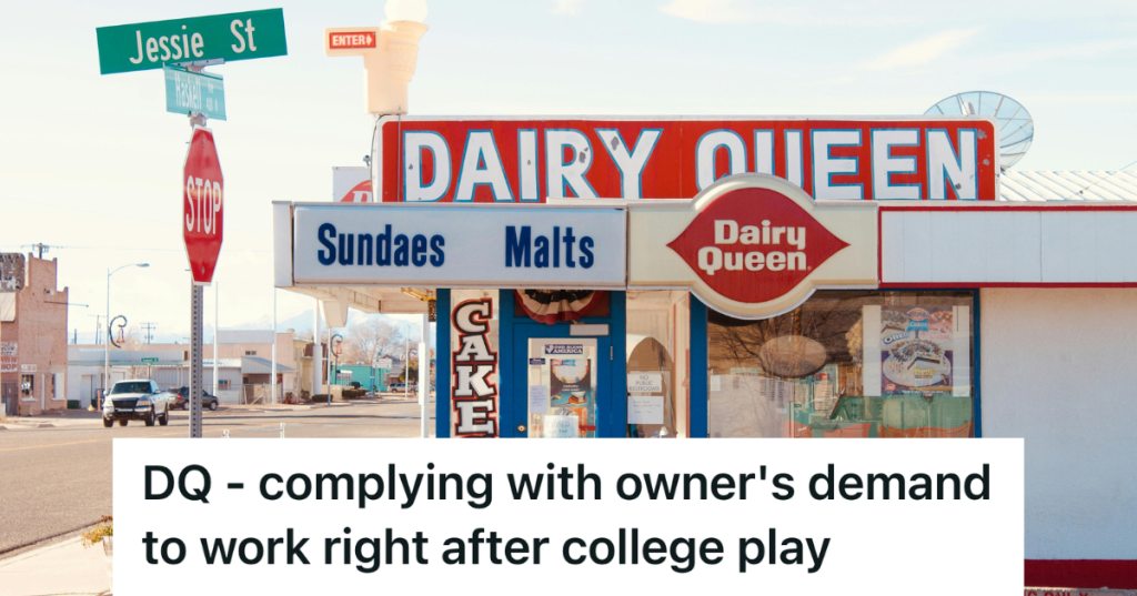 dairy queen shop exterior