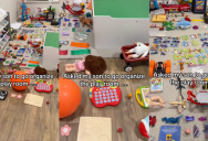 ‘I don’t know why this makes me want to cry.’ – A Mom Was Impressed With How Her Son Organized His Playroom