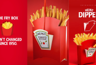 ‘This is actually smart.’ – Heinz Has Finally Made A French Fry Box With A Built-In Ketchup Holder And We’re Here For It