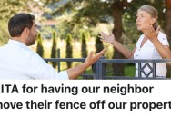 A Homeowner’s Neighbor Put A Fence On His Property Without Permission, So He Made Her Move It Back Over To Her Yard