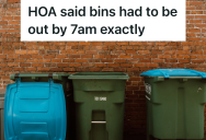 Homeowner Followed The HOA’s 7 AM Trash Mandate, So Early Pickup And Summer Heat Left The Neighborhood Reeking, Forcing The HOA To Reconsider