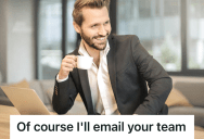 Veteran Employee Was Cut Off From The Old Reporting System By A Territorial Manager, So He Rerouted Every Single Query Through Her Department And Sparked An HR Review