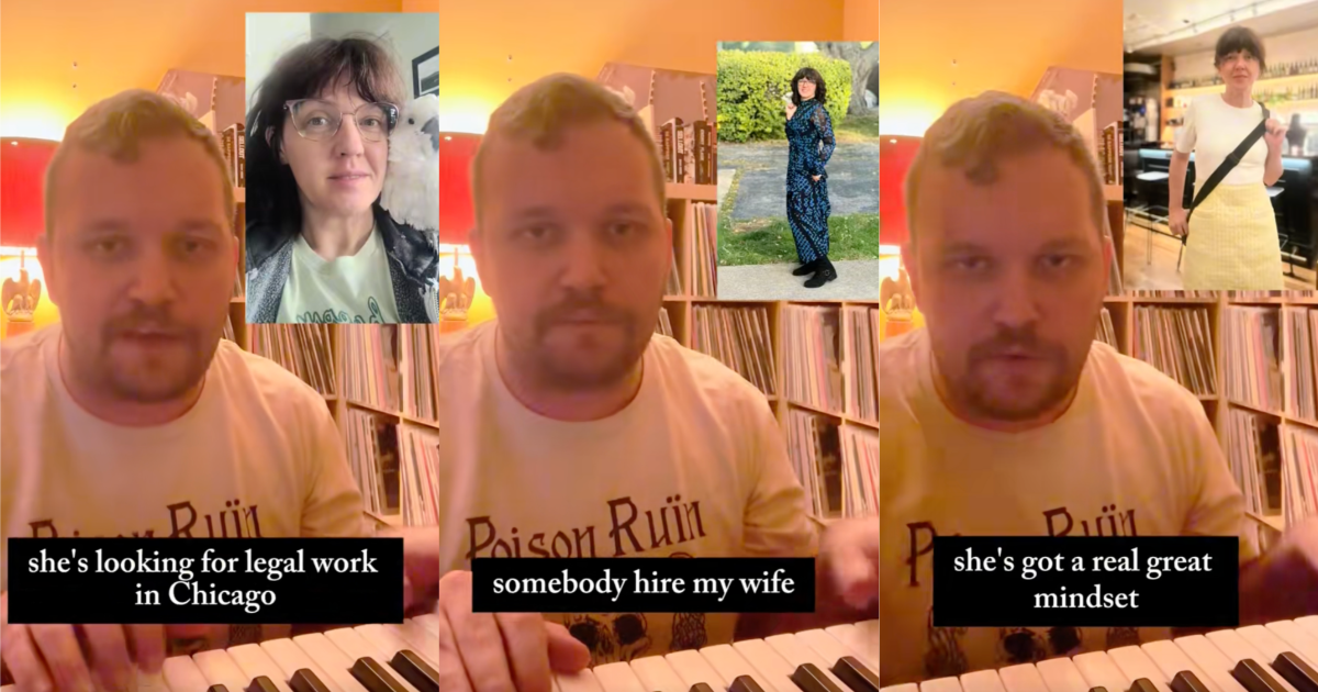 man playing a keyboard