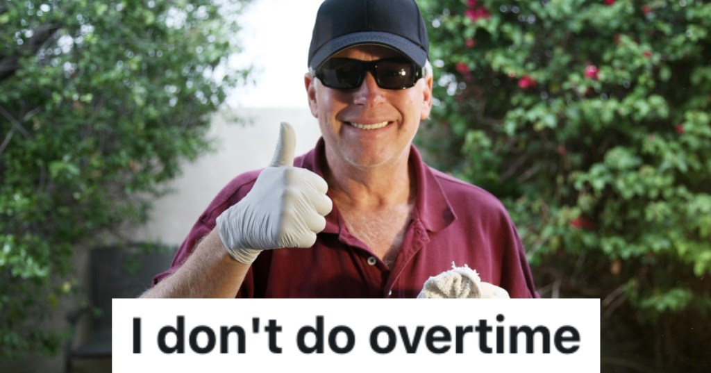 man giving a thumbs up