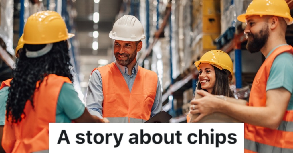 workers in a warehouse