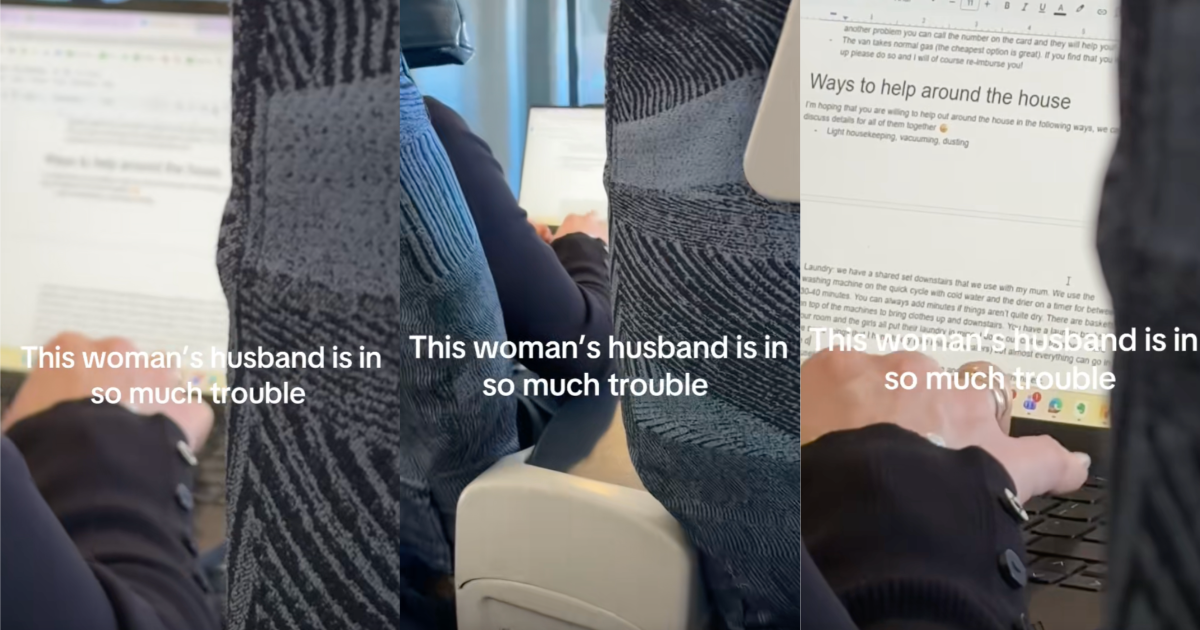 This womans husband is in so much trouble. A Traveler Noticed A Woman On His Flight Writing A Sternly Worded Message To Someone On Her Laptop woman typing on computer