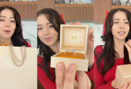 A Popular TikTok Influencer Bought Herself An Engagement Ring And It Got People Talking