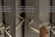A College Student Got Trapped In A Room And Couldn’t Make It To Class