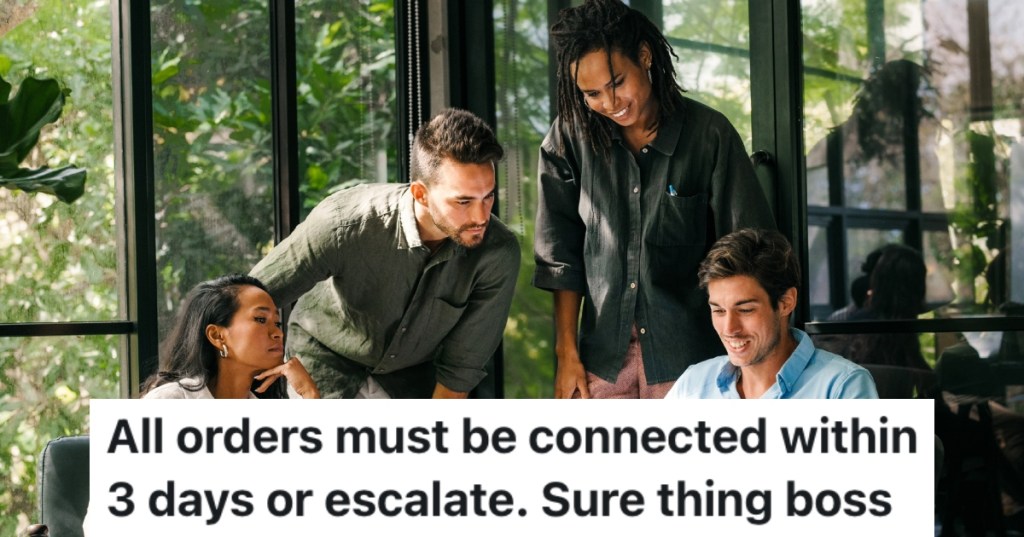 people in an office