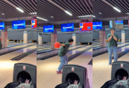 A Bowler Had A Serious Mishap When He Tried To Throw A Ball