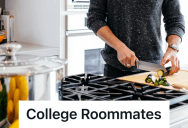 College Student Was Stuck With Cooking And Cleaning For His Lazy Roommates, So He Demanded A More Fair Chore Split