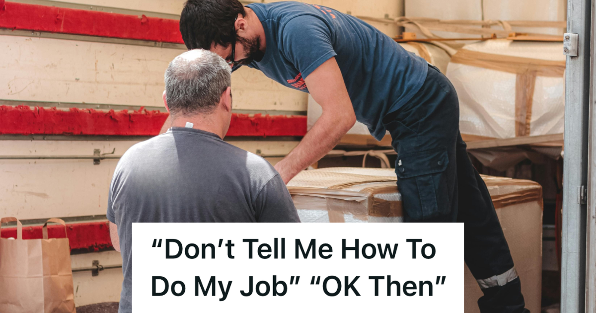 men unloading a truck