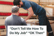 Veteran Stagehand Ignored Repeated Warnings On The Job And Put Safety At Risk, So His Boss Stepped In And Issued A Final Warning