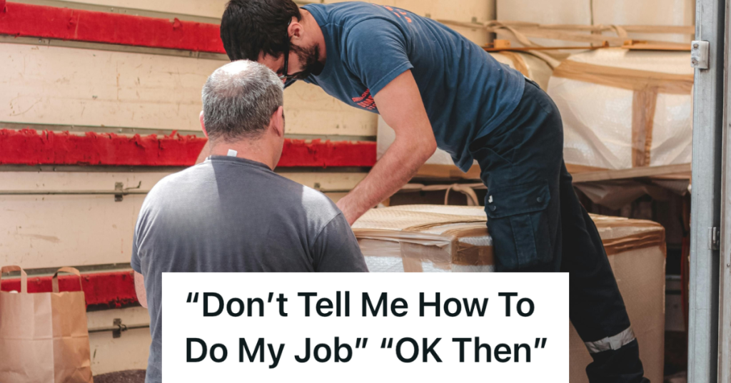 men unloading a truck