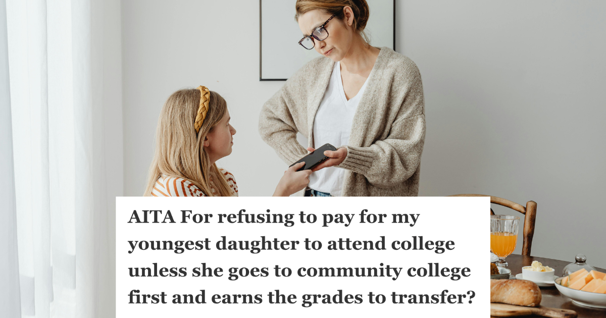 Parent Refused To Fund An Expensive Private College After Daughter Admitted She Hated School, So She Sparked A Family Debate Over Accountability mother arguing with teenage daughter